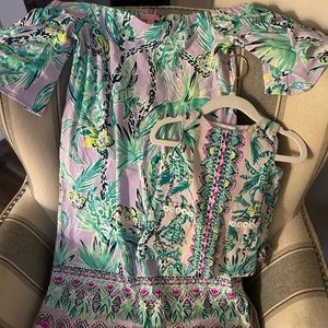 Lilly Pulitzer mom and baby matching